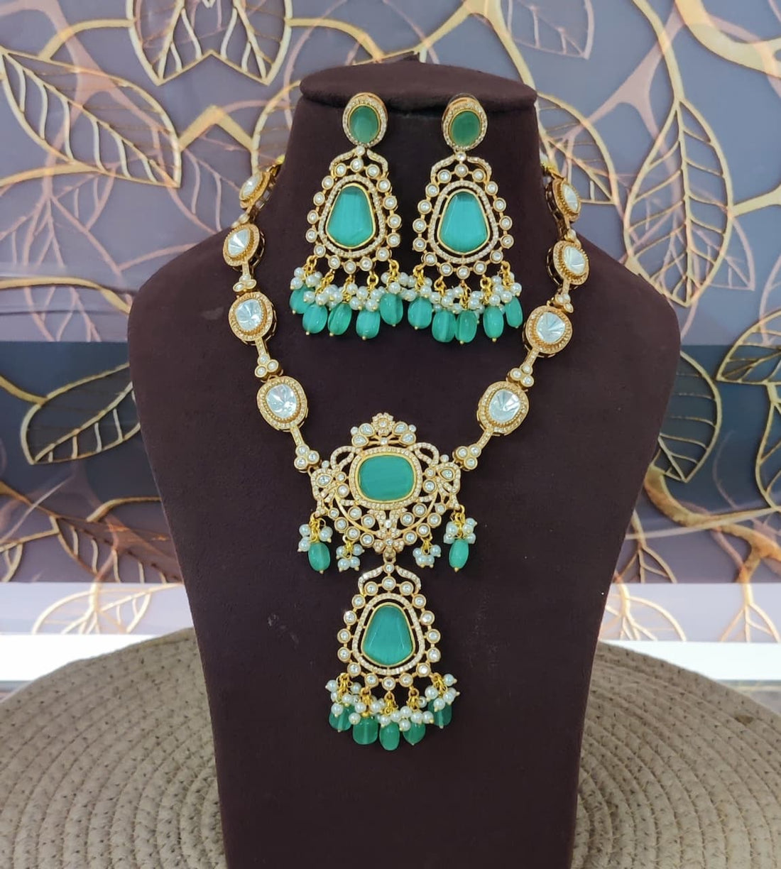 Teal Grandeur Necklace