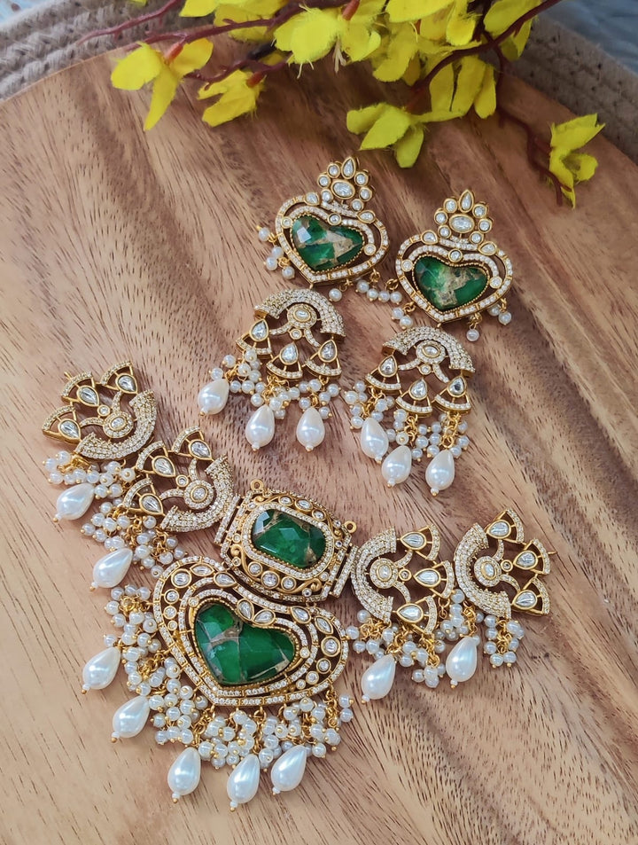 Heritage Green Stone Jewellery